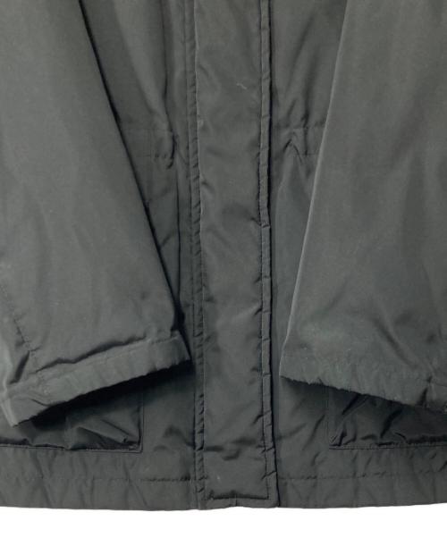 BURBERRY（バーバリー）BURBERRY (バーバリー) ラクーンファー フーデッドダウンコート ブラック サイズ:9の古着・服飾アイテム