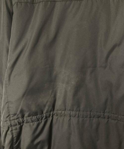 BURBERRY（バーバリー）BURBERRY (バーバリー) ラクーンファー フーデッドダウンコート ブラック サイズ:9の古着・服飾アイテム