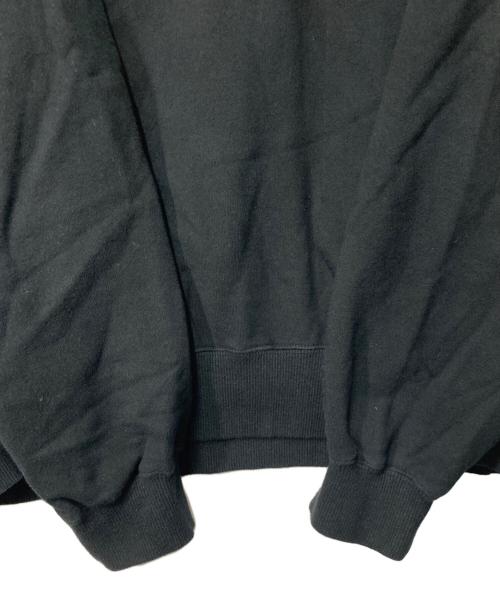 OVY（オヴィー）OVY (オヴィー) French Terry Half Zip Hoodie ブラック サイズ:XLの古着・服飾アイテム