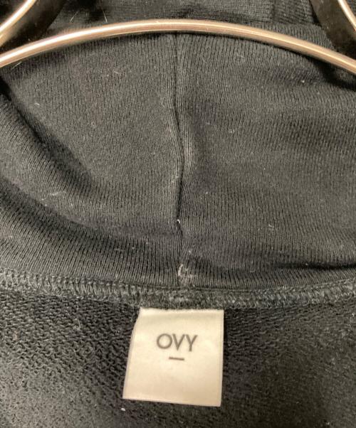 OVY（オヴィー）OVY (オヴィー) French Terry Half Zip Hoodie ブラック サイズ:XLの古着・服飾アイテム