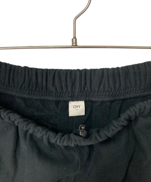 OVY（オヴィー）OVY (オヴィー) Heavy Weight Wide Sweat Pants ブラック サイズ:XLの古着・服飾アイテム