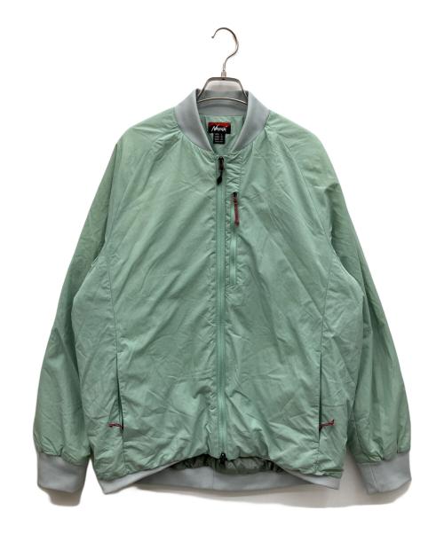 NANGA（ナンガ）NANGA (ナンガ) ソフトダウンバーシティブルゾン ミントグリーン サイズ:Lの古着・服飾アイテム