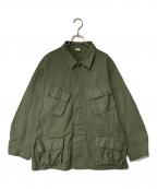 OVYオヴィー）の古着「Jungle Fatigue Duck Jacket」｜オリーブ
