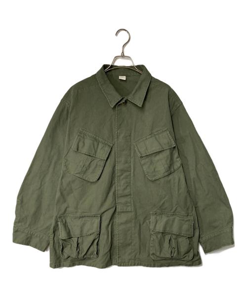 OVY（オヴィー）OVY　 (オヴィー) Jungle Fatigue Duck Jacket オリーブ サイズ:Mの古着・服飾アイテム