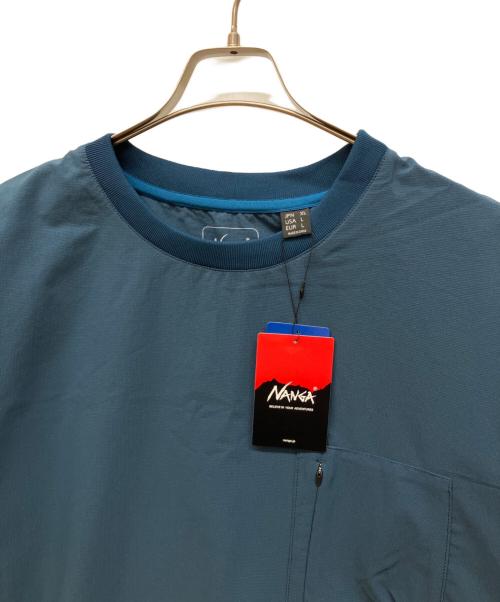 NANGA（ナンガ）NANGA (ナンガ) AIR CLOTH COMFY TEE ブルー サイズ:XL 未使用品の古着・服飾アイテム