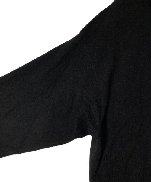 OVY（オヴィー）OVY (オヴィー) Wool Cashmere Warm KnitPolo ブラック サイズ:XLの古着・服飾アイテム