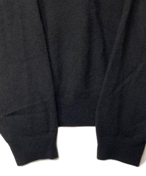 OVY（オヴィー）OVY (オヴィー) Wool Cashmere Warm KnitPolo ブラック サイズ:XLの古着・服飾アイテム