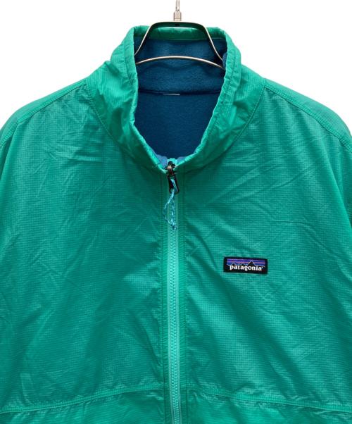 Patagonia（パタゴニア）Patagonia (パタゴニア) リバーシブル・シェルド・マイクロディニ・ジャケット グリーン×ブルー サイズ:無しの古着・服飾アイテム