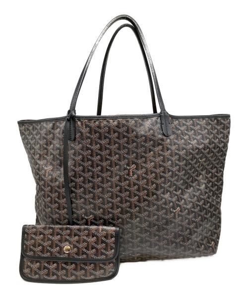 GOYARD（ゴヤール）GOYARD (ゴヤール) サンルイGM/トートバッグ ブラウン×ブラック サイズ:GMの古着・服飾アイテム