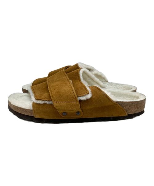 BIRKENSTOCK（ビルケンシュトック）BIRKENSTOCK (ビルケンシュトック) スエードボアサンダル ブラウン サイズ:27の古着・服飾アイテム