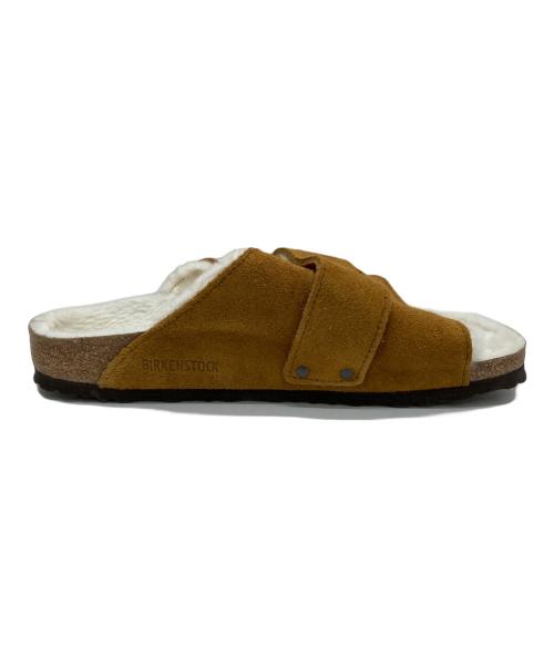 BIRKENSTOCK（ビルケンシュトック）BIRKENSTOCK (ビルケンシュトック) スエードボアサンダル ブラウン サイズ:27の古着・服飾アイテム