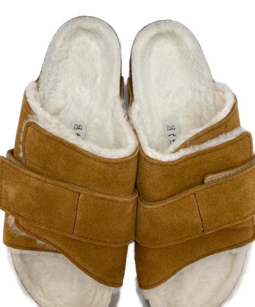 BIRKENSTOCK（ビルケンシュトック）BIRKENSTOCK (ビルケンシュトック) スエードボアサンダル ブラウン サイズ:27の古着・服飾アイテム