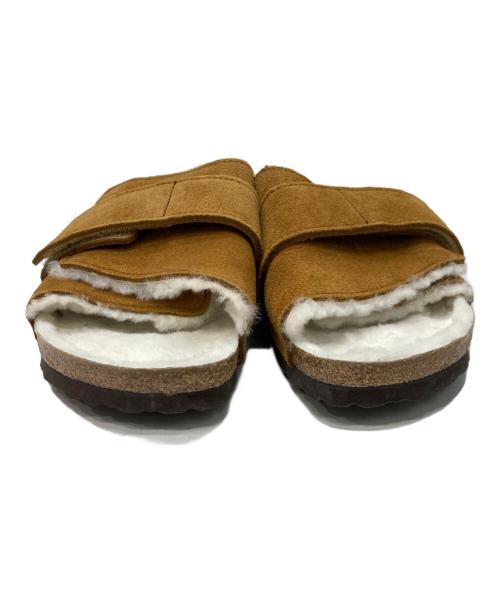 BIRKENSTOCK（ビルケンシュトック）BIRKENSTOCK (ビルケンシュトック) スエードボアサンダル ブラウン サイズ:27の古着・服飾アイテム