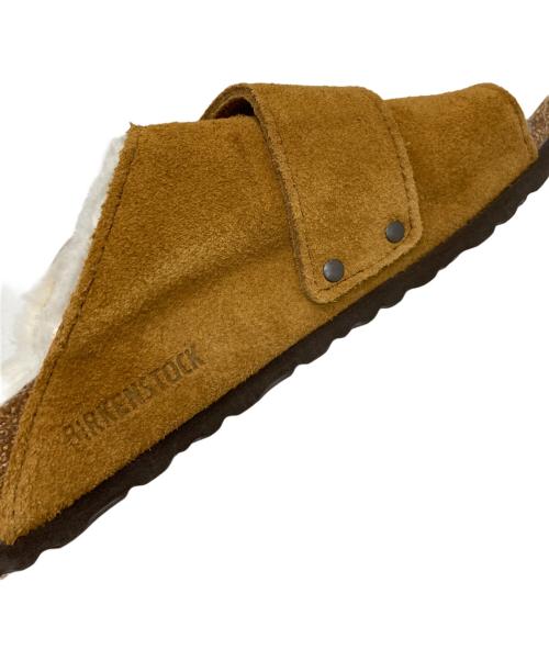 BIRKENSTOCK（ビルケンシュトック）BIRKENSTOCK (ビルケンシュトック) スエードボアサンダル ブラウン サイズ:27の古着・服飾アイテム