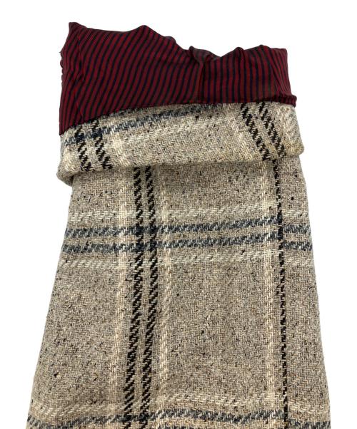 ernesto（エルネスト）ernesto (エルネスト) シルクテーラードジャケット ベージュ サイズ:44の古着・服飾アイテム