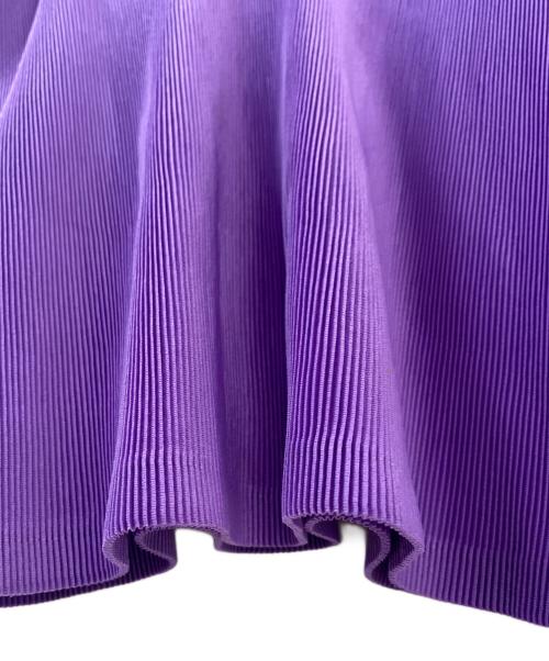 PLEATS PLEASE（プリーツプリーズ）PLEATS PLEASE (プリーツプリーズ) 半袖カットソー パープル サイズ:3の古着・服飾アイテム