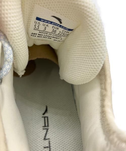 ANTA（アンタ）ANTA (アンタ) スニーカー ホワイト サイズ:22.5 未使用品の古着・服飾アイテム