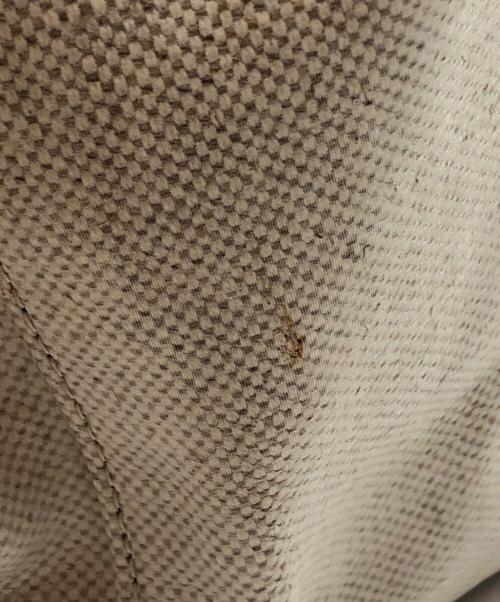 BALENCIAGA（バレンシアガ）BALENCIAGA (バレンシアガ) ネイビーカバスバッグ アイボリー×ブルーの古着・服飾アイテム