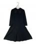ANAYI（アナイ）の古着「エンブロイダリーカラーフレアーワンピース」｜ブラック