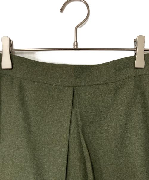 Ameri（アメリ）AMERI (アメリ) EMBROIDERY TUCK FLARED SKIRT グリーン サイズ:Sの古着・服飾アイテム