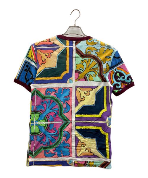 DOLCE & GABBANA（ドルチェ＆ガッバーナ）DOLCE & GABBANA (ドルチェ＆ガッバーナ) 総柄半袖Tシャツ マルチカラー サイズ:46の古着・服飾アイテム