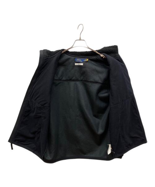 POLO RALPH LAUREN（ポロ・ラルフローレン）POLO RALPH LAUREN (ポロ・ラルフローレン) Ron Herman (ロンハーマン) フリースジャケット ブラック サイズ:Mの古着・服飾アイテム