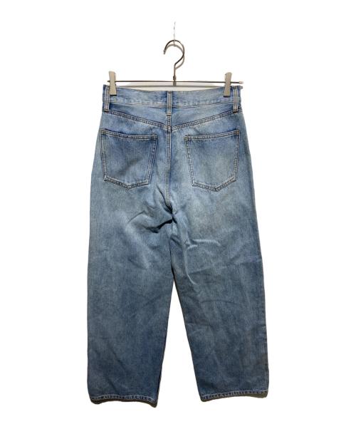 ARPEGE STORY（アルページュストーリー）Arpege story (アルページュストーリー) ワイドデニムパンツ インディゴ サイズ:2の古着・服飾アイテム