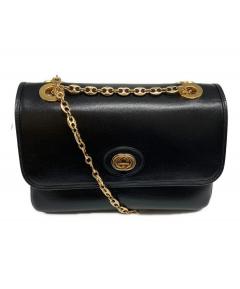中古・古着通販】GUCCI (グッチ) ダブルGスリムベルト ブラック サイズ
