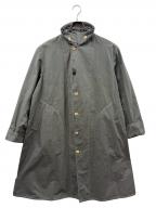Maison Margielaメゾンマルジェラ）の古着「Canvas Coat/ステンカラーコート/ロングコート/コート」｜グレー