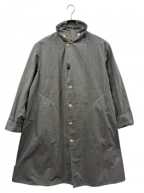 Maison Margiela（メゾンマルジェラ）Maison Margiela (メゾンマルジェラ) Canvas Coat/ステンカラーコート/ロングコート/コート グレー サイズ:46の古着・服飾アイテム