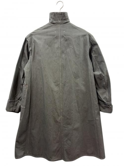 Maison Margiela（メゾンマルジェラ）Maison Margiela (メゾンマルジェラ) Canvas Coat/ステンカラーコート/ロングコート/コート グレー サイズ:46の古着・服飾アイテム