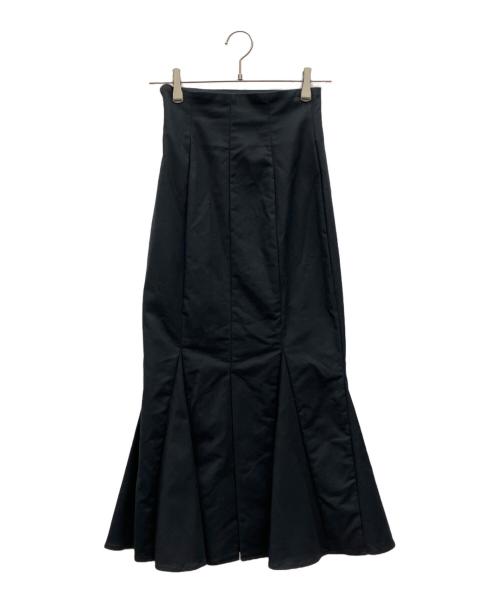Snidel（スナイデル）Snidel (スナイデル) ハイウエストマーメイドスカート ブラックの古着・服飾アイテム