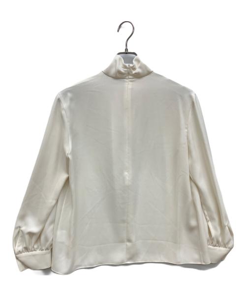 theory luxe（セオリーリュクス）theory luxe (セオリーリュクス) MARVINE SANDY　マーヴィン・サンディ　長袖ブラウス アイボリー サイズ:38の古着・服飾アイテム