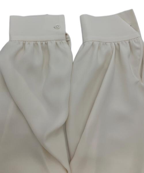 theory luxe（セオリーリュクス）theory luxe (セオリーリュクス) MARVINE SANDY　マーヴィン・サンディ　長袖ブラウス アイボリー サイズ:38の古着・服飾アイテム