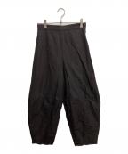 Whim Gazetteウィムガゼット）の古着「スカラップパンツ」｜チャコールグレー