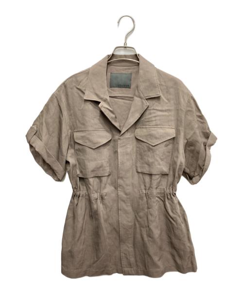 uncrave（アンクレイヴ）uncrave (アンクレイヴ) ツイルミリタリージャケット ブラウン サイズ:1の古着・服飾アイテム
