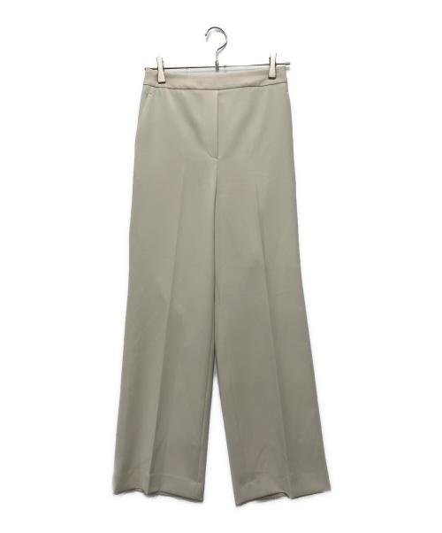 BALLSEY（ボールジィ）BALLSEY (ボールジィ) ドライダブルクロス セミワイドフレアパンツ ベージュ サイズ:34の古着・服飾アイテム