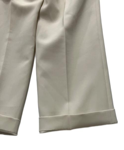 BALLSEY（ボールジィ）BALLSEY (ボールジィ) ドライダブルクロス セミワイドフレアパンツ ベージュ サイズ:34の古着・服飾アイテム