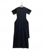 newnowニューナウ）の古着「Jersey Dress」｜ネイビー