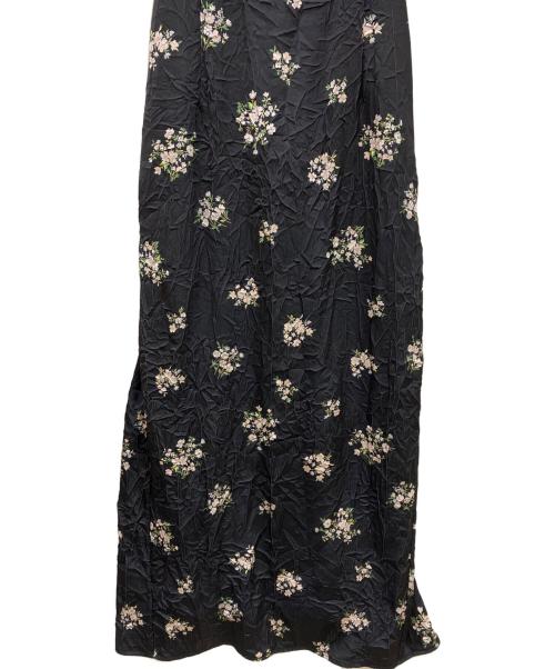 styling/（スタイリング）styling/ (スタイリング) スクエアギャザーショルダーワンピース ブラック サイズ:SIZE 0の古着・服飾アイテム
