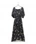 styling/ (スタイリング) スクエアギャザーショルダーワンピース ブラック サイズ:SIZE 0：7000円