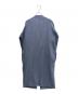 ENFOLD (エンフォルド) Wool River Collarless Coat ウールリバーノーカラーコート 3009A130-1000 グレー サイズ:36：10000円