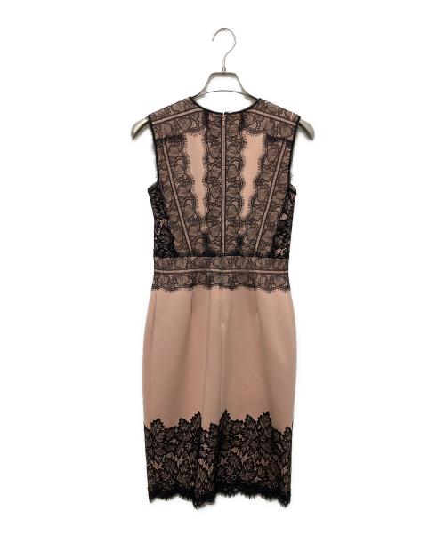 TADASHI SHOJI（タダシ ショージ）TADASHI SHOJI (タダシ ショージ) ノースリーブレースワンピース ブラック サイズ:2の古着・服飾アイテム