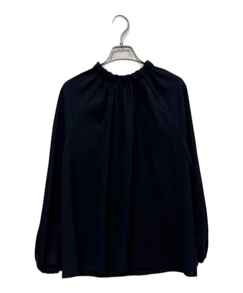 EFFE BEAMS（エッフェ ビームス）EFFE BEAMS (エッフェ ビームス) ギャザーブラウス ブラック サイズ:36の古着・服飾アイテム