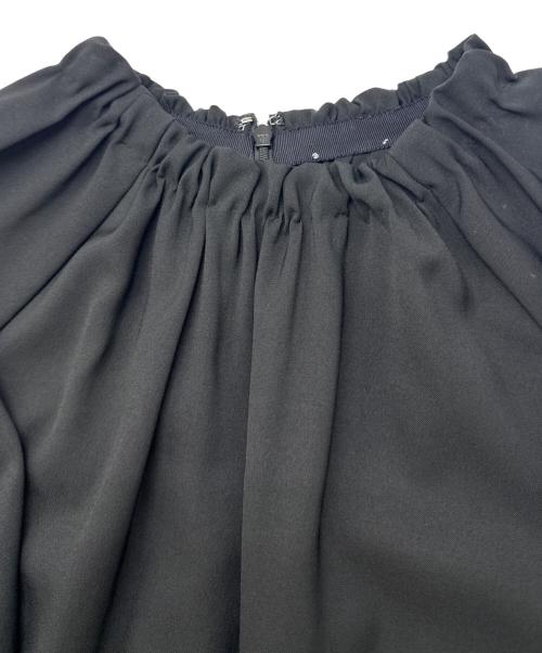 EFFE BEAMS（エッフェ ビームス）EFFE BEAMS (エッフェ ビームス) ギャザーブラウス ブラック サイズ:36の古着・服飾アイテム