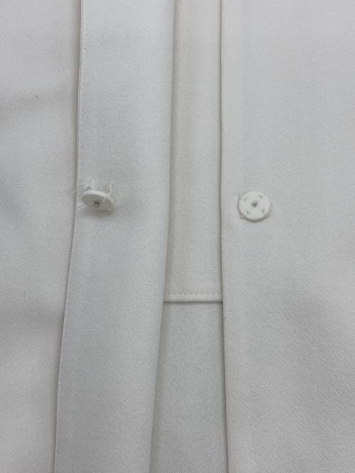 BALLSEY（ボールジィ）BALLSEY (ボールジィ) ドライアムンゼン クルーネックロングジレ アイボリー サイズ:36の古着・服飾アイテム
