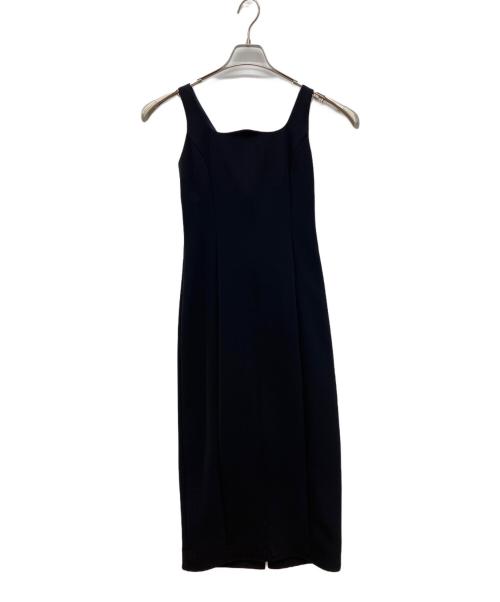 anuans（アニュアンス）anuans (アニュアンス) ダブルフロントジレセットワンピース ネイビー サイズ:Ｓ 未使用品の古着・服飾アイテム