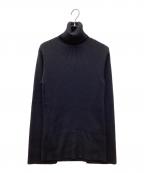 JUNYA WATANABEジュンヤワタナベ）の古着「24AW　スリットスリーブタートルネックニット」｜ブラック