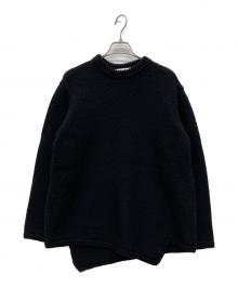 COMME des GARCONS（コムデギャルソン）の古着「23AW クルーネックニット GL-N010」｜ブラック