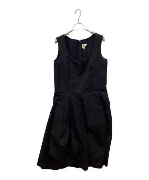 COMME des GARCONS（コムデギャルソン）COMME des GARCONS (コムデギャルソン) 22AW ノースリーブワンピース ブラック サイズ:Ｓの古着・服飾アイテム